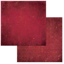Load image into Gallery viewer, BoBunny - Double Dot Collection. This 12x12 inch double-sided heavy weight scrapbooking papers. Available in a variety of designs, colours, each sold separately. Acid and lignin free. Made in USA.  Wine. Available at Embellish Away located in Bowmanville Ontario Canada.
